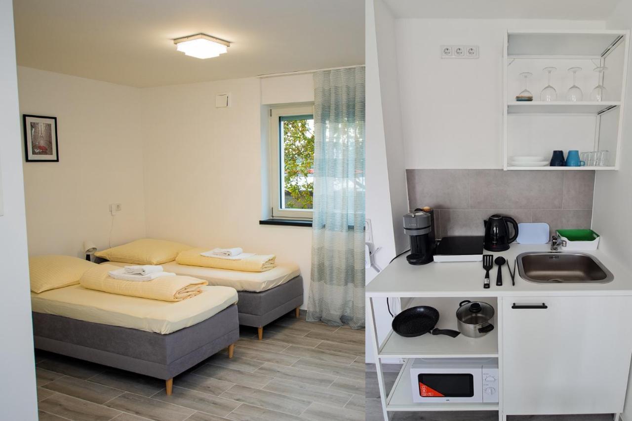Modern Living Studio Kueche Netflix Inklusive Top Lage Nuremberga Exterior foto